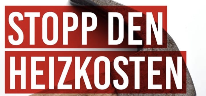 STOPP DEN HEIZKOSTEN HAMMER