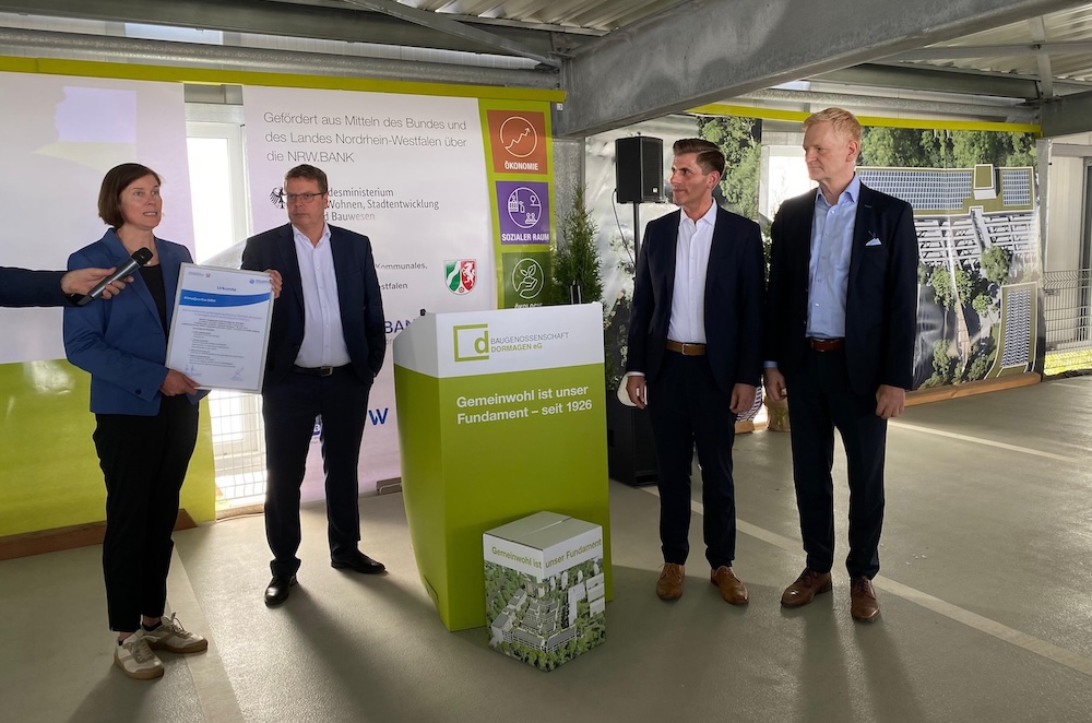Urkunde KlimaQuartier.NRW
