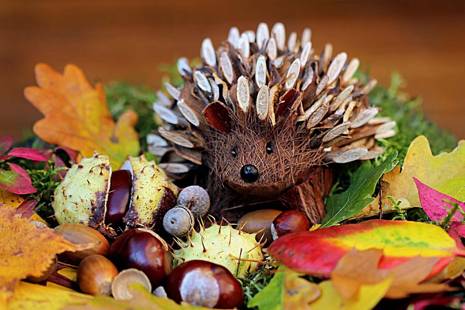 Basteln im Herbst