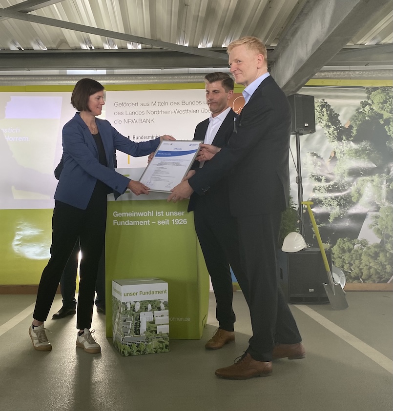 Auszeichnung KlimaQuartier.NRW