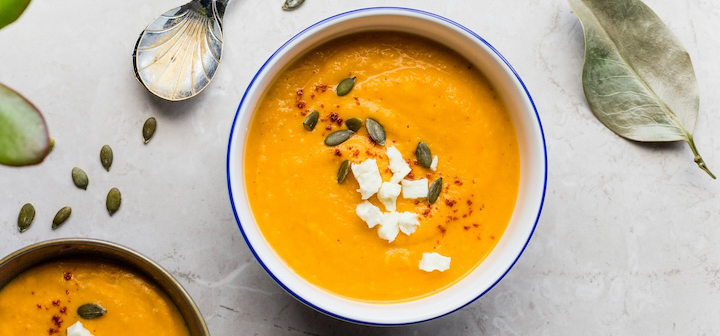 Kürbissuppe Herbst