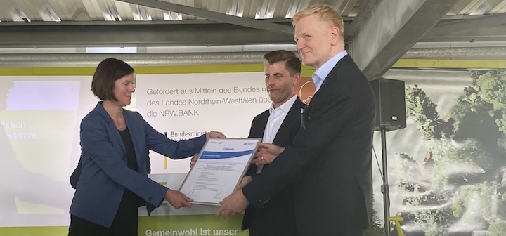 Auszeichnung KlimaQuartier.NRW für neues Stadtquartier Dormagen-Horrem