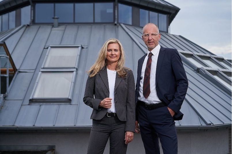 Petra Heil und Sven Möller, Vorstände der BAUVEREIN GREVENBROICH eG