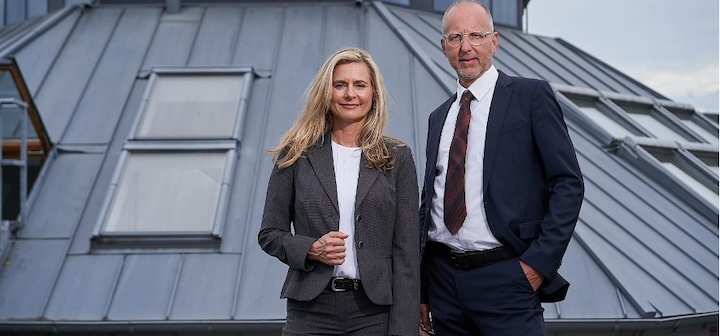 Petra Heil und Sven Möller, Vorstände der BAUVEREIN GREVENBROICH eG