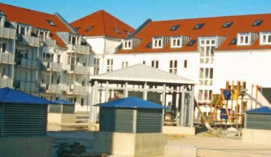 Ostpreussenallee 9–13, Stettiner-Strasse 2–10