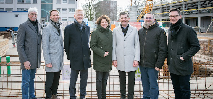 Baugenossenschaft Dormagen Grundsteinlegung