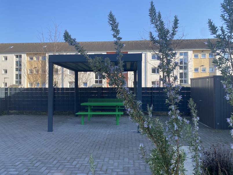 Mietergarten im Frühling