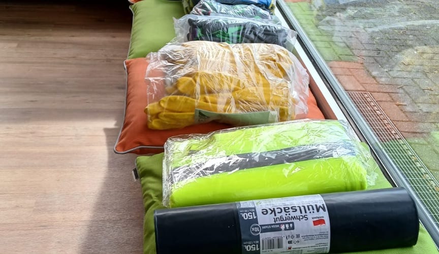 Müllsammelaktion Utensilien-BGD