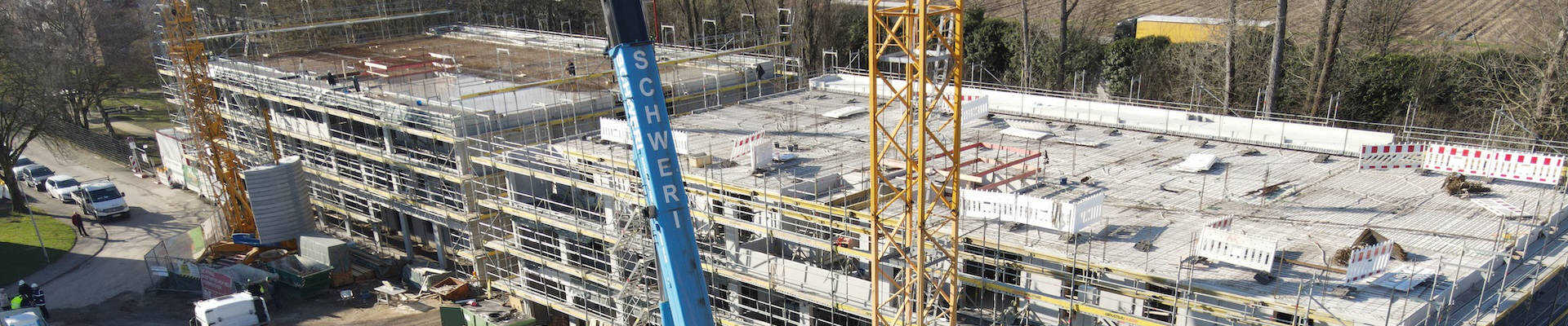 Baustelle neues Stadtquartier Horrem