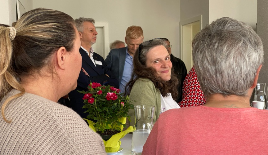 Quartiersbüro Wiedereröffnung – Michaela Gillrath