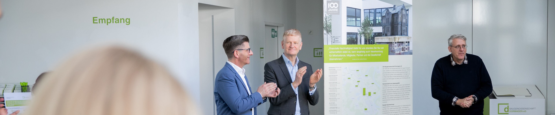 100 Jahre BGD Jubiläum Eröffnung der Ausstellung