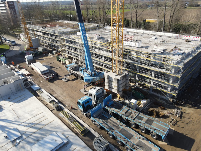 Baustellenfoto Stadtquartier