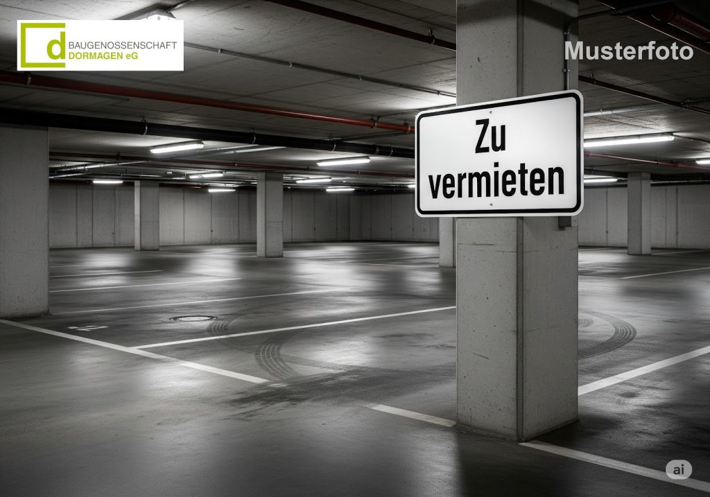 Bequem und trocken parken: Mieten Sie einen Tiefgaragenplatz