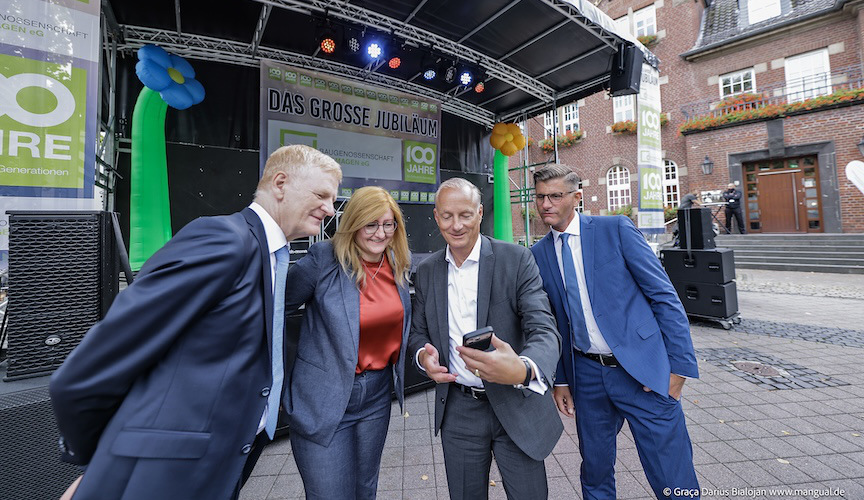 Jubiläumsbühne, Klemmer, Miller, Rychter, van Kan