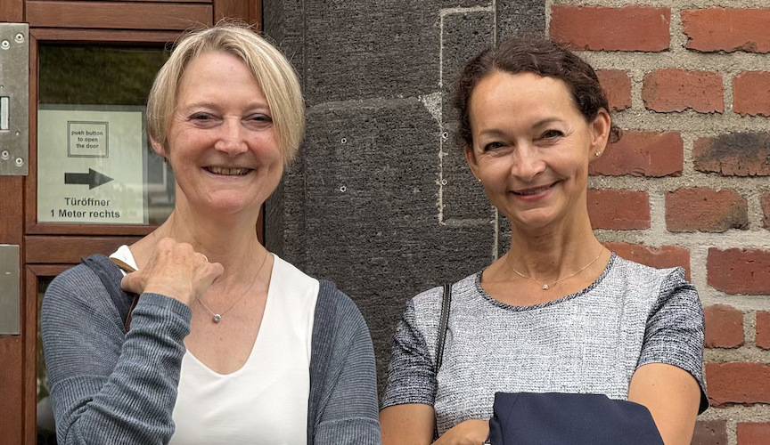 Jubiläumsfeier Frau Klemmer und Frau Schmale