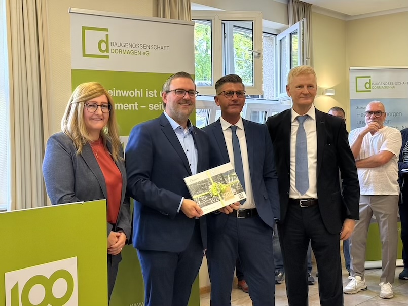 Jubiläumsfeier Viktoria Miller, Erik Lierenfeld, Christian van Kan, Martin Klemmer