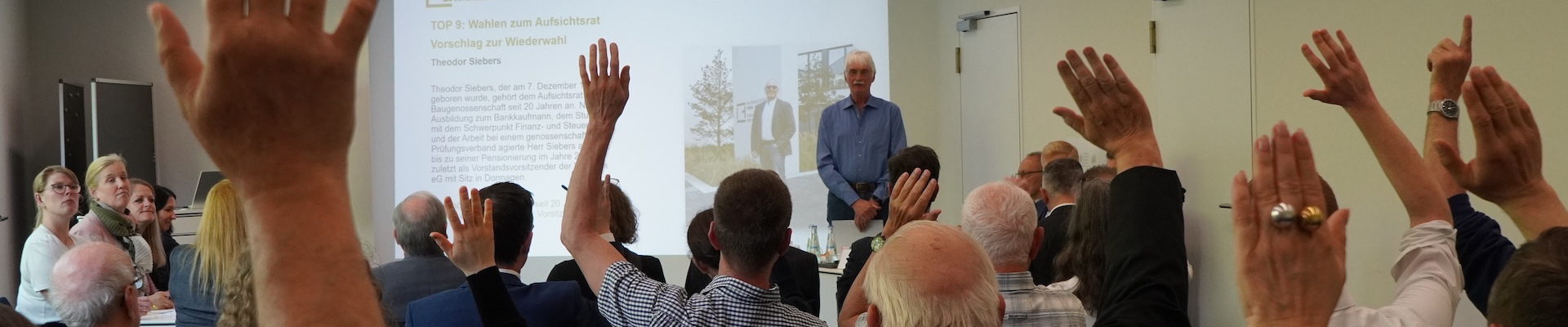 Vertreterversammlung Abstimmung