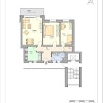 Grundriss 5.OG mitte links